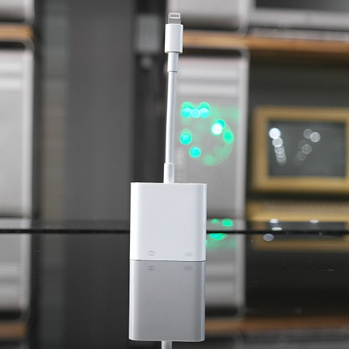[IT리퍼비시] 애플 젠더  라이트닝 lightning  A1619 / 라이트닝 + USB 변환  어댑터/맥지원/즉시사용OK